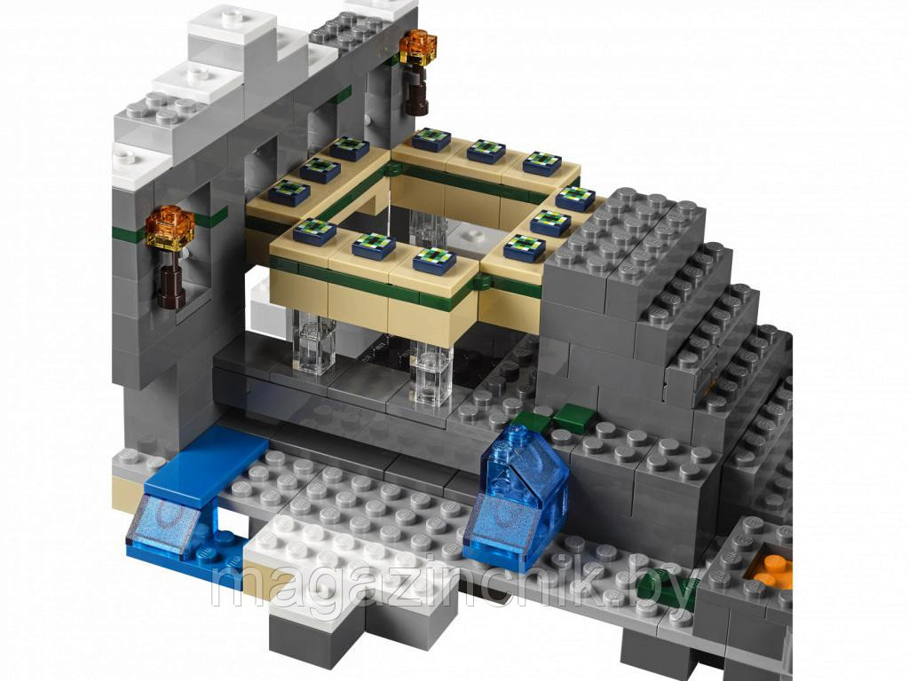 Конструктор Майнкрафт Minecraft Портал в край 10470, 577 дет., 3 минифигурки, аналог Лего 21124 - фото 4 - id-p57340167