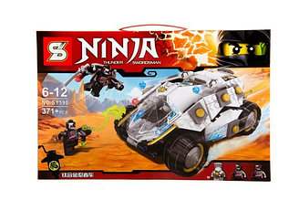 Конструктор Sluban Ninja SY590 "Внедорожник титанового ниндзя" (аналог Lego Ninjago 70588) 371 деталь