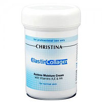 Увлажняющий крем с витаминами A, E и гиалуроновой кислотой для нормальной кожи лица (серия Эластин-Коллаген)