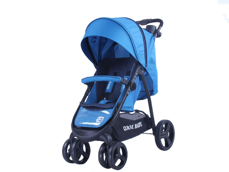 Прогулочная коляска Cool Baby 6798 (Голубой) - фото 1 - id-p57859125