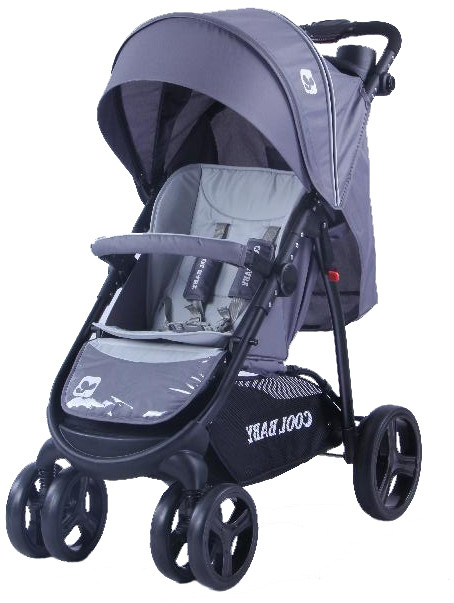 Прогулочная коляска Cool Baby 6798 (Серый) - фото 1 - id-p57859630
