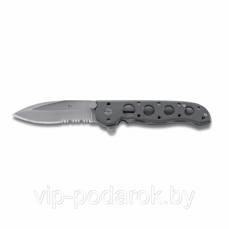 Складной нож Kit Carson M21 Aluminum Folder Combo Edge - фото 1 - id-p57833184