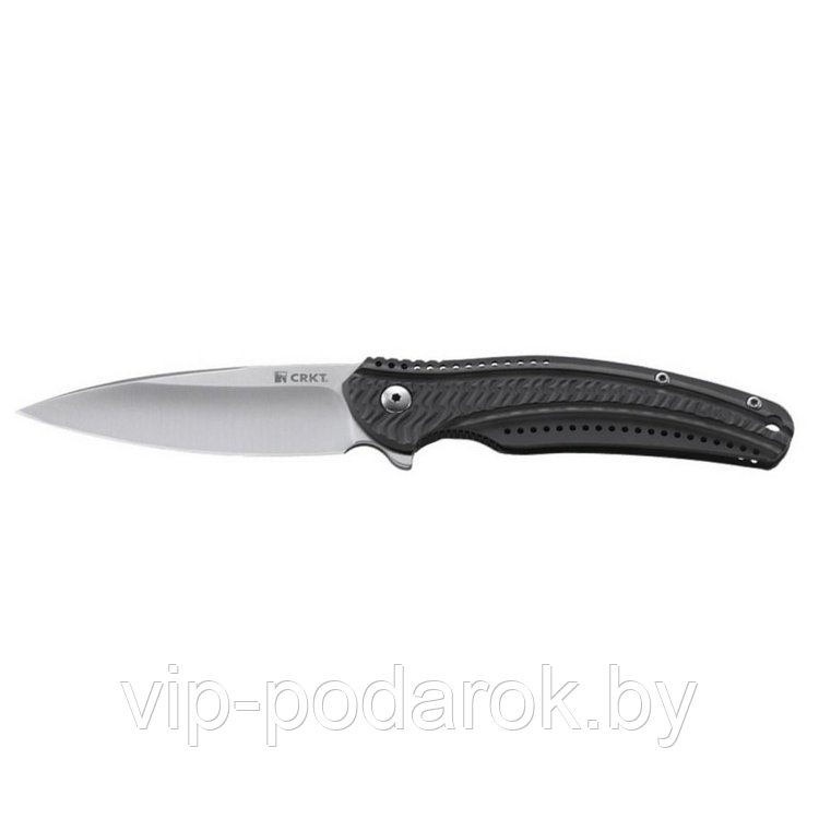Складной нож Ripple Grey Coating Stainless Steel Handle (IKBS® Flipper) - фото 1 - id-p57833257