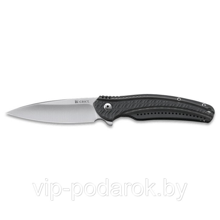 Складной нож Ripple 2 Gray Coating Stainless Steel Handle (IKBS® Flipper) - фото 1 - id-p57833263
