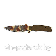 Нож с фиксированным клинком Predator 1 Military Fighting Knife Desert Camo