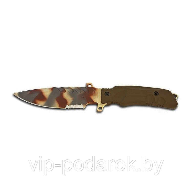 Нож с фиксированным клинком Predator 1 Military Fighting Knife Desert Camo - фото 1 - id-p57833552