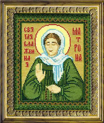 Набор для вышивания крестом «Св. Блаженная Матрона».