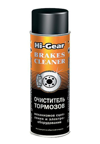HI-GEAR HG5385R Очистка и обезжириватель тормозных колодокок и дисков, аэрозоль 410г
