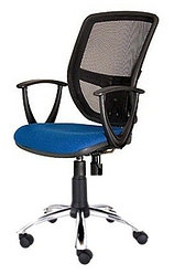 Компьютерное кресло БЕТТА хром для дома и офиса, BETTA Chrome GTP в ткани ZESTA