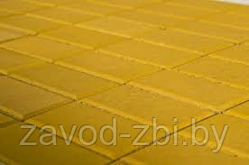Плитка тротуарная "Прямоугольник"-8 желтая, фото 2
