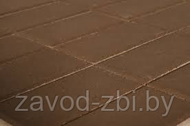 Плитка тротуарная "Прямоугольник"-8 коричневая, фото 2