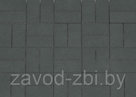 Плитка тротуарная "Прямоугольник"-8 черная, фото 2