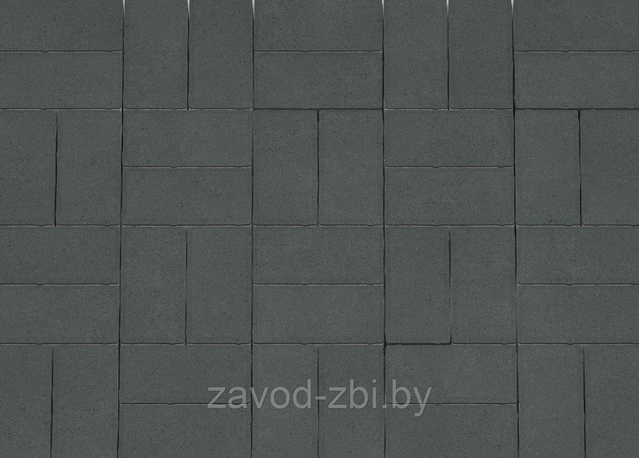 Плитка тротуарная "Прямоугольник"-8 черная - фото 2 - id-p57963987