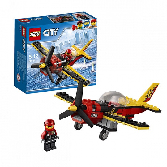 Конструктор Лего 60144 Гоночный самолёт Lego City