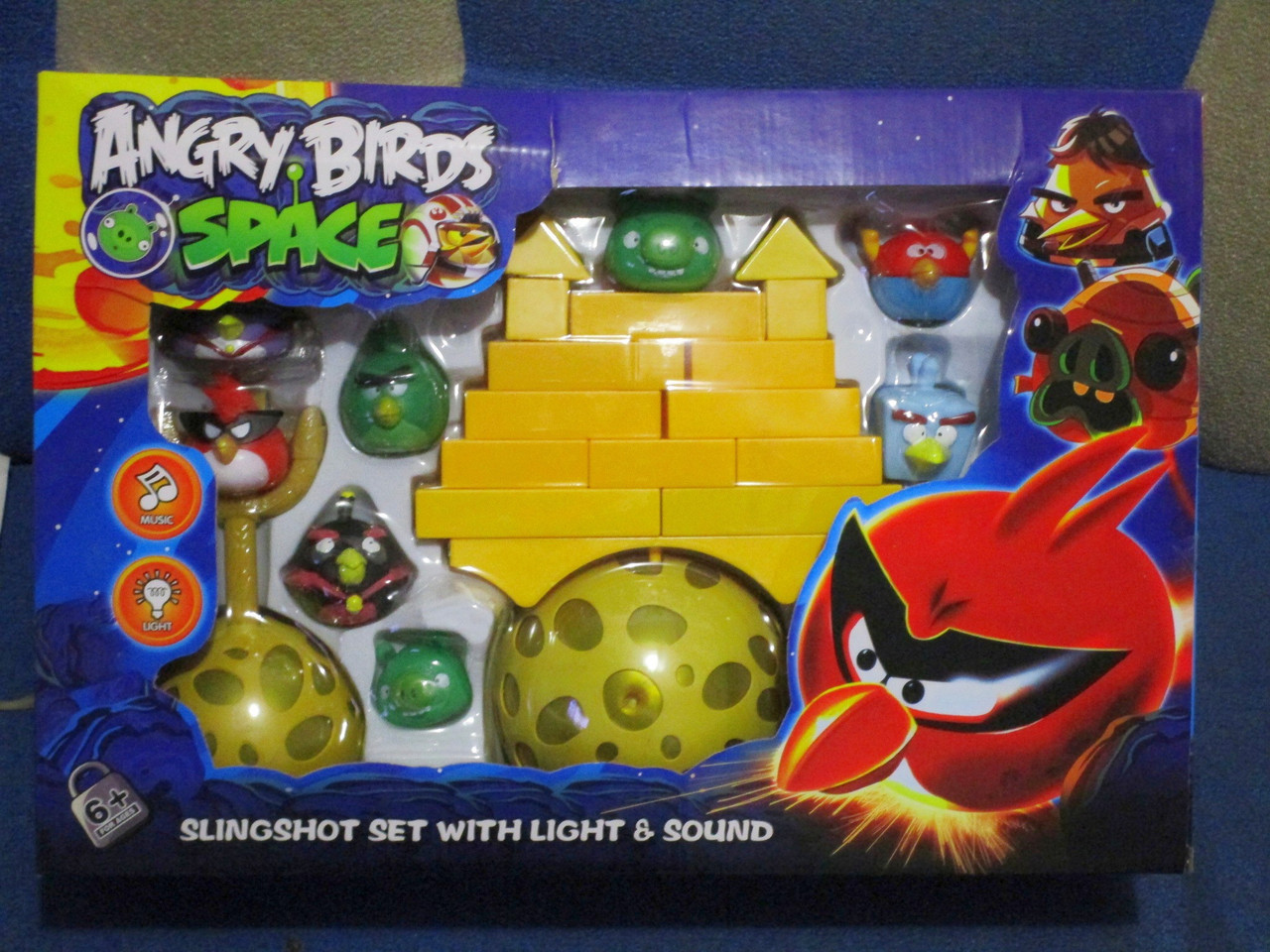 Игра настольная Angry Birds Star Wars свет+муз.