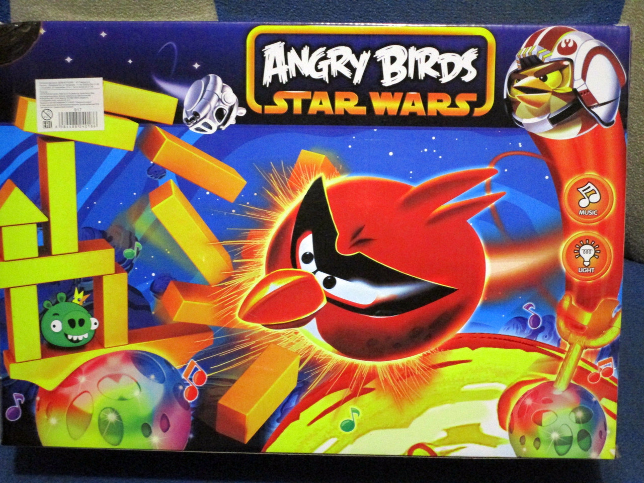 Игра настольная Angry Birds Star Wars свет+муз. - фото 2 - id-p58142323