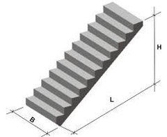  Лестничные марши железобетонные