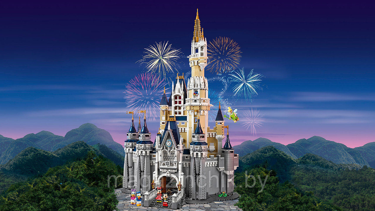 Конструктор Disney Сказочный замок Disney 30010, 4080 дет, аналог LEGO Disney Princess 71040 - фото 7 - id-p58167270