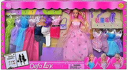 Кукла с нарядами DEFA 8193 