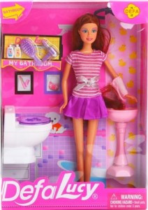 Кукла с аксессуарами "В ванной комнате"DEFA 8200 - фото 2 - id-p58178435