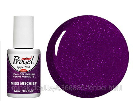 Гель лак ProGel Super Nail 82201 MISS MISCHIEF 14ml