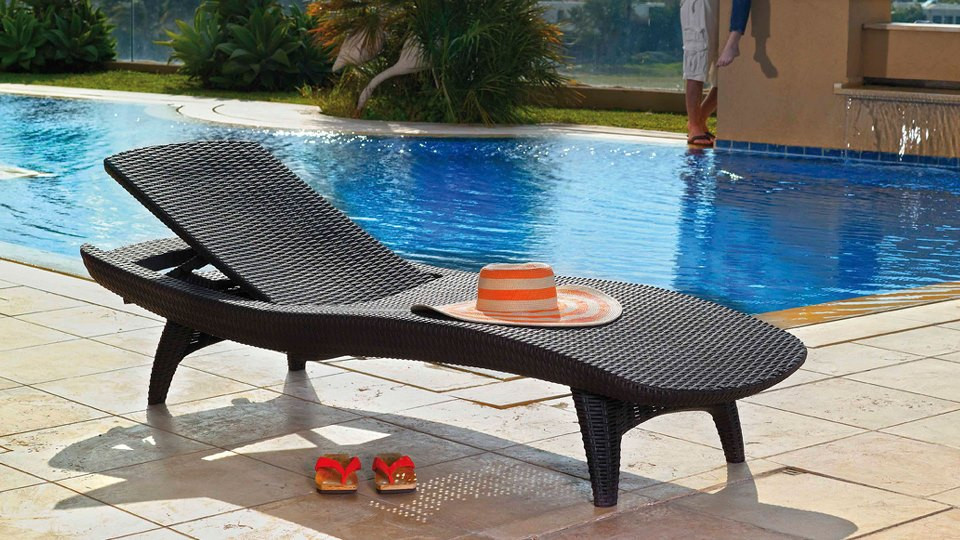 Шезлонг Keter Sun Lounger Pacific - фото 3 - id-p58186951