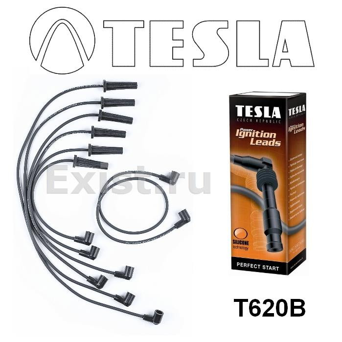 Высоковольтные провода TESLA MERCEDES-BENZ W124/W201/W126/W463 2.6/3.0 M103 85-95 без метал. наконеч.