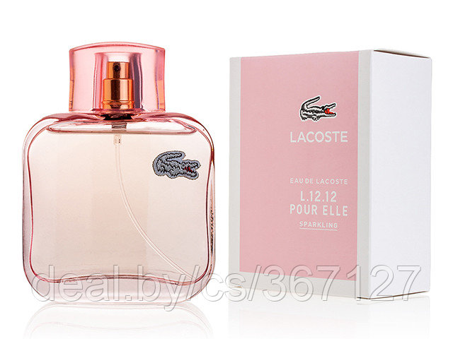 Туалетная вода LACOSTE Eau de Lacoste L.12.12 POUR Elle Sparkling для женщин 100 ml edt