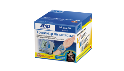 Тонометр цифровой A&D UB-201, запястный, фото 2