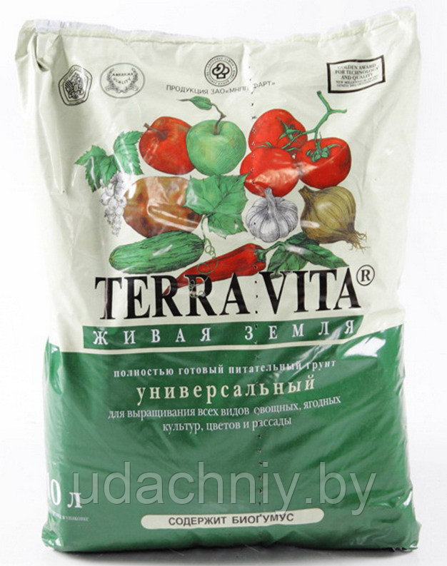 Грунт питательный Живая Земля (TERRA VITA). 5 л. Россия. - фото 1 - id-p58215086