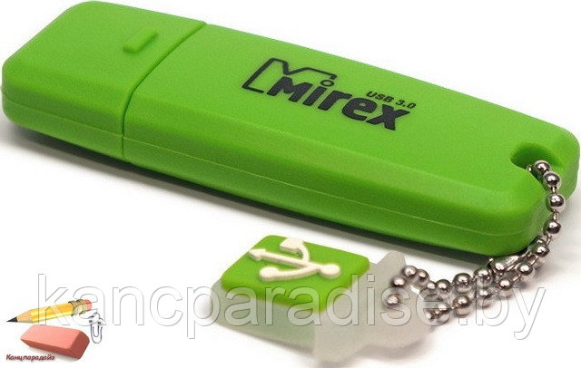 Флэш-накопитель Mirex Chromatic Green, 32GB, USB 3.0