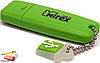 Флэш-накопитель Mirex Chromatic Green, 32GB, USB 3.0