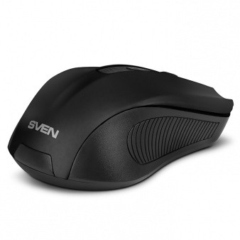 Беспроводная оптическая мышь SVEN RX-345 Wireless Black, 6 кнопок, 600-1400 dpi - фото 3 - id-p58220773