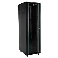 Шкаф 27U 19" серии A2,телекоммуникационный, напольный, 1345x600x800мм (ВхШхГ), черный TOTEN
