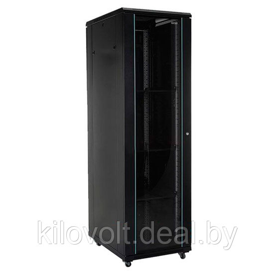 Шкаф 42U 19" серии K8, серверный, напольный, 2000x600x800мм (ВхШхГ) , черный TOTEN - фото 1 - id-p2708701