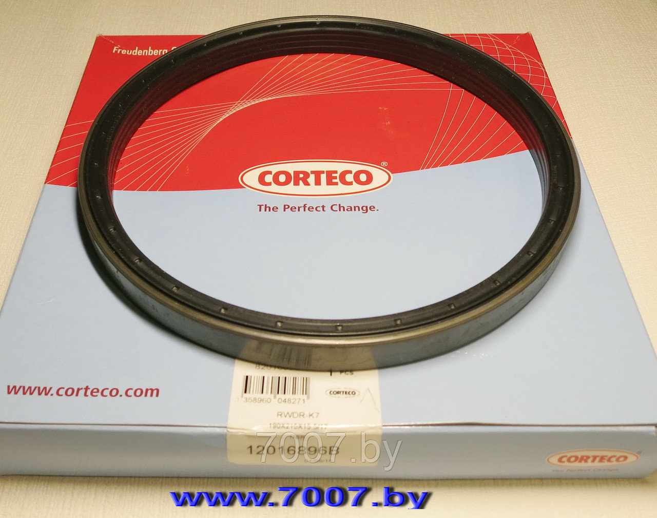 Манжета RWDR KASSETTE CORTECO 190*215*15,5/17 (кассетное уплотнение)