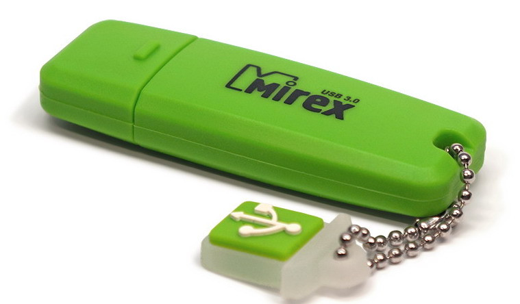 USB флэш-накопитель 16 GB Mirex CHROMATIC GREEN USB 3.0 - фото 2 - id-p58231674