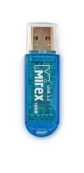 USB флэш-накопитель 16 GB Mirex ELF BLUE USB 3.0 - фото 3 - id-p58231777