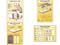 Плакаты ПРОФТЕХ "Плита ПЭСМ 4 ШБ" (4 пл, винил, 70х100)