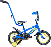 Детский велосипед Aist Pluto 12" голубой c 2 до 4 лет , фото 1