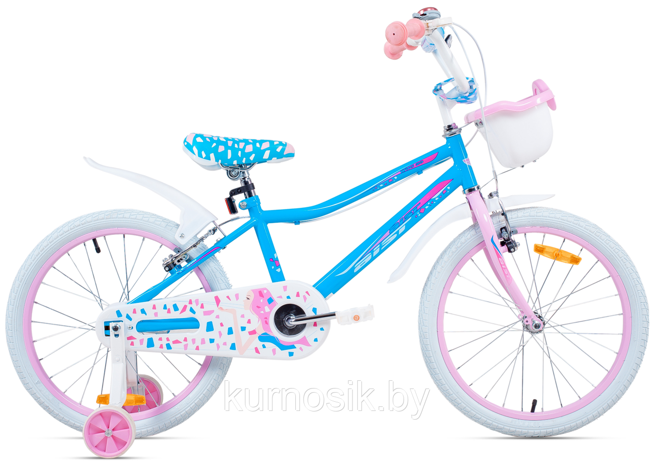 Детский велосипед Aist Wiki 18" (5-8 лет) голубой - фото 1 - id-p61444980