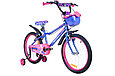 Детский велосипед Aist Wiki 20" (6-9 лет) голубой+салатовый, фото 6