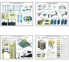 Плакаты ПРОФТЕХ "Бетонные работы" (20 пл, винил, 70х100)