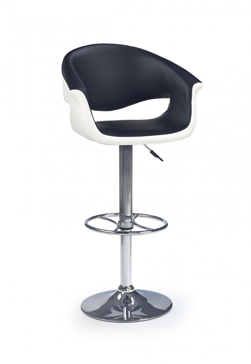 Барный стул Halmar H-46 (черный/белый)
