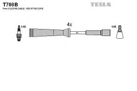 Высоковольтные провода TESLA Renault Megane Classic/Scenic 1.6i K7M 96>