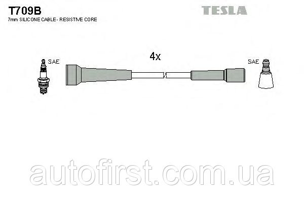 Высоковольтные провода TESLA Renault Espace/Laguna/Megane 1.8/2.0i F3P/F3R 93> - фото 1 - id-p58252213