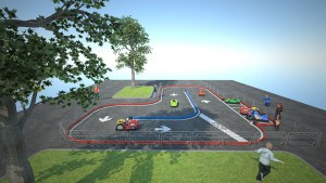 Трек для электромобилей Sela