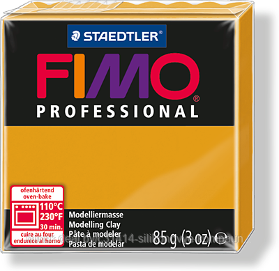 Пластика - полимерная глина FIMO Professional 85г охра (8004-17)