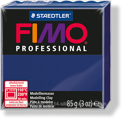 Пластика - полимерная глина FIMO Professional 85г морская волна (8004-34)