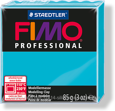 Пластика - полимерная глина FIMO Professional 85г бирюзовый (8004-32)